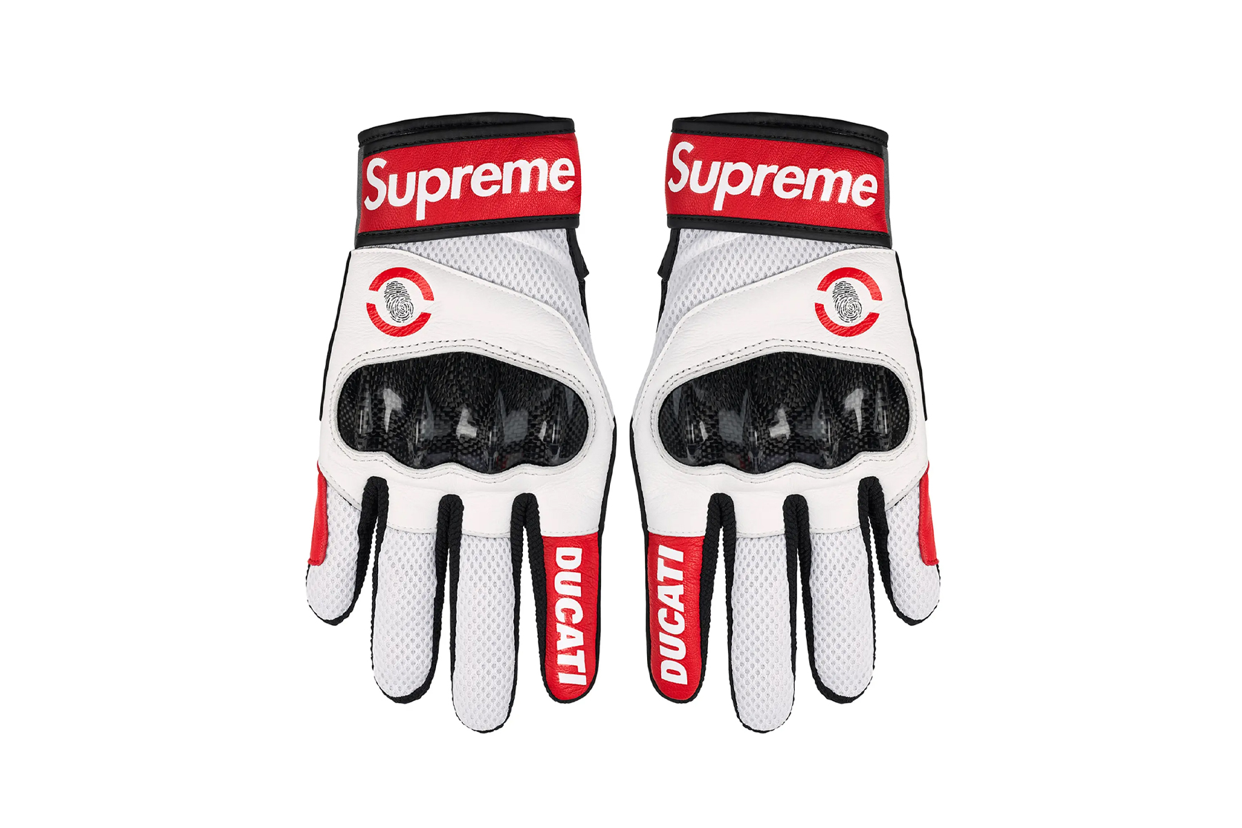 Supreme Ducati Guanti Spidi C1 Leather Gloves