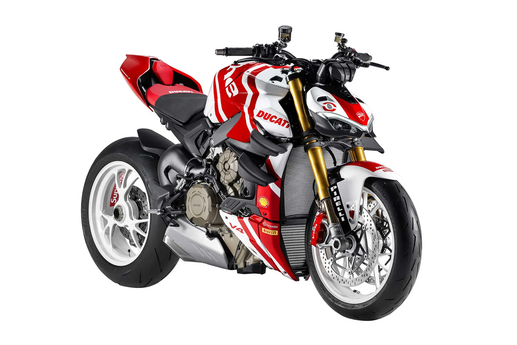 Supreme Ducati Streetfighter V4 moto collaborazione