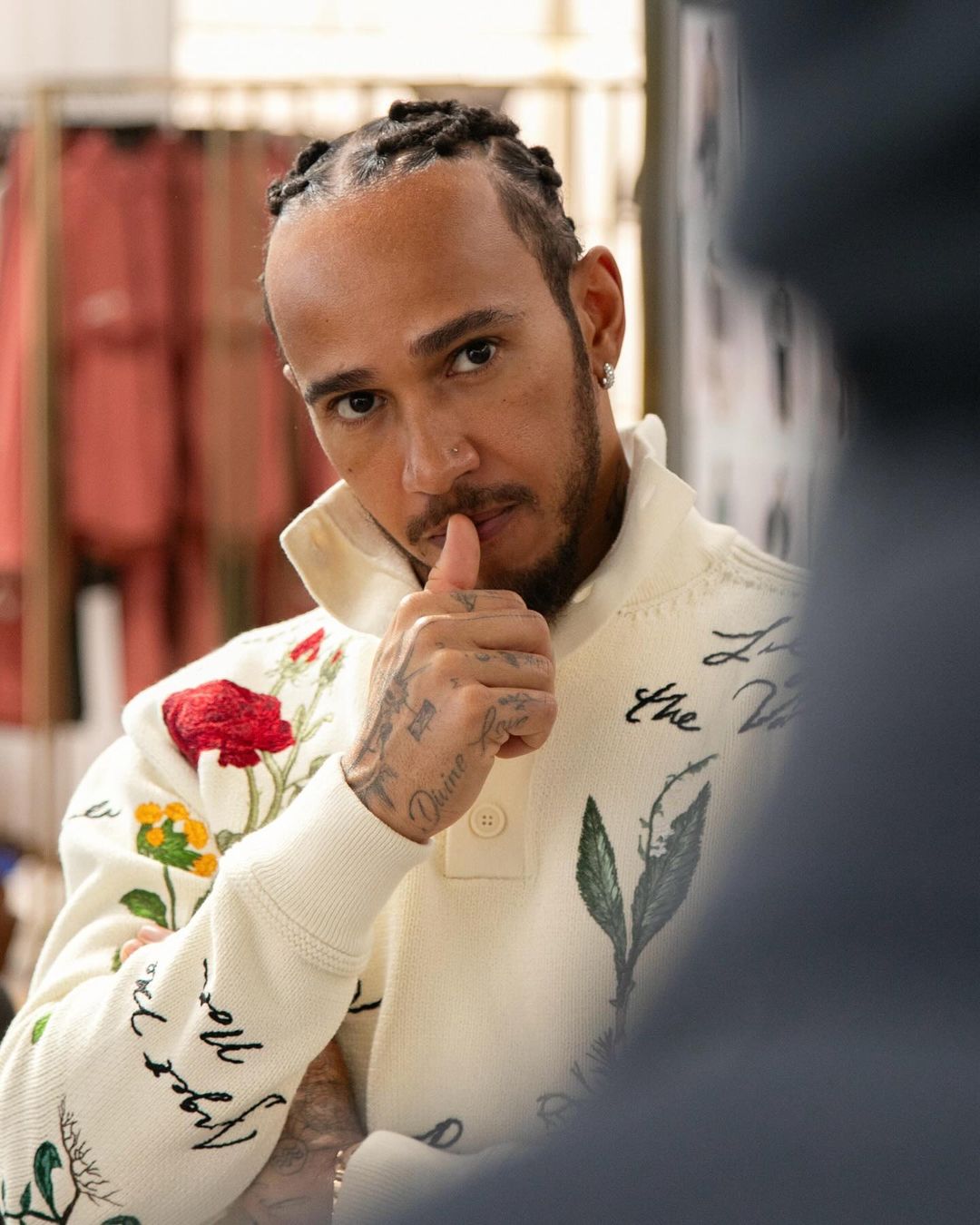 Lewis Hamilton Dior Ambassador designer collection