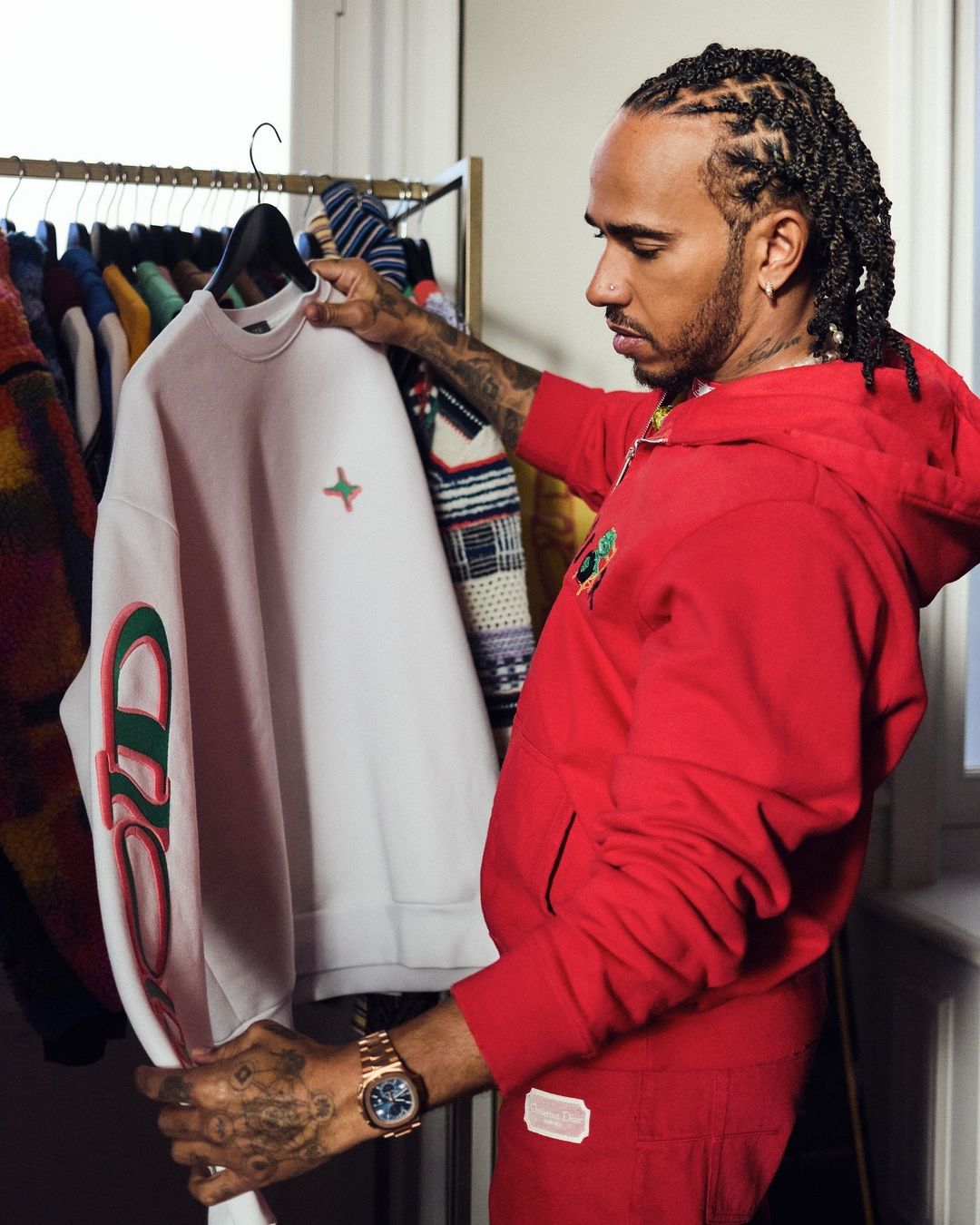 Lewis Hamilton Dior Ambassador designer collection