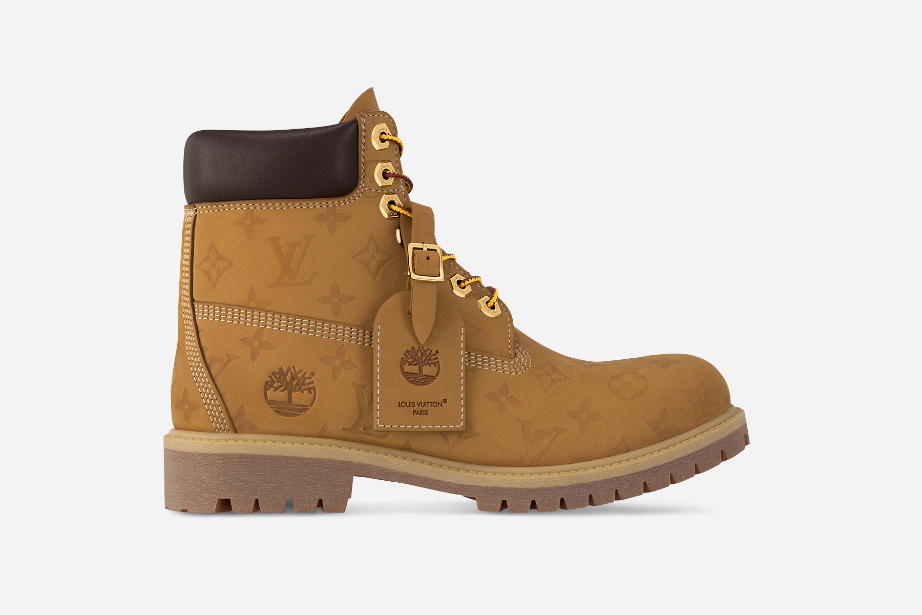 Louis Vuitton Timberland 6-Inch Ankle Boot Beige