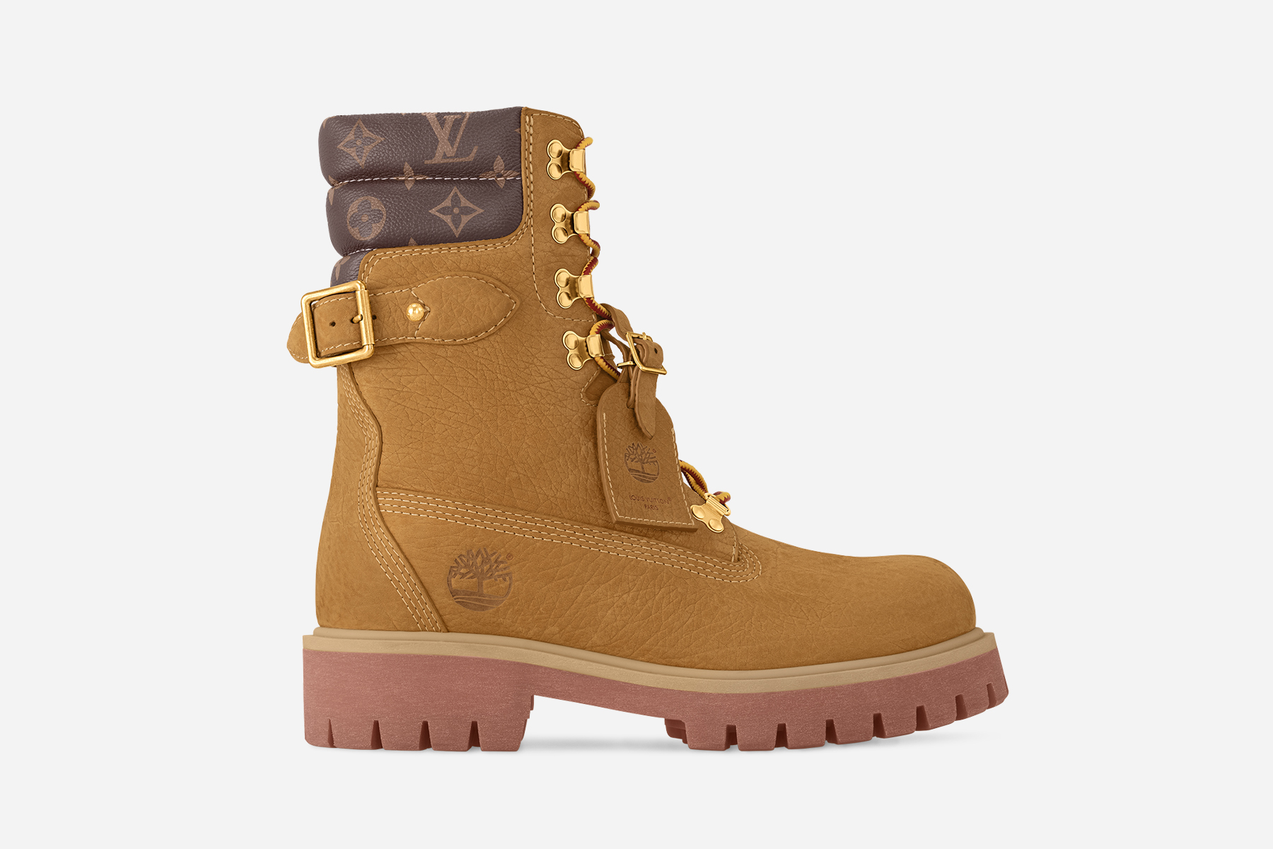 Louis Vuitton Timberland Ranger Boot Beige