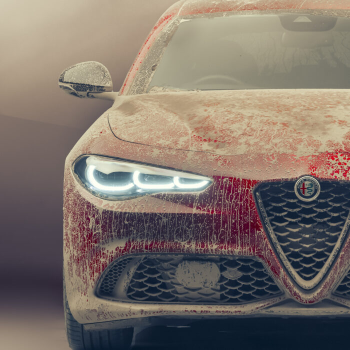 Alfa Romeo NON LAVARE AUTO campagna