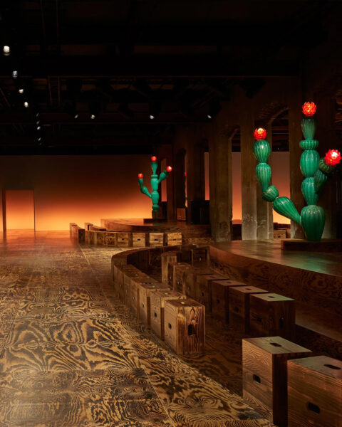 Bottega Veneta Winter 24 Set Design