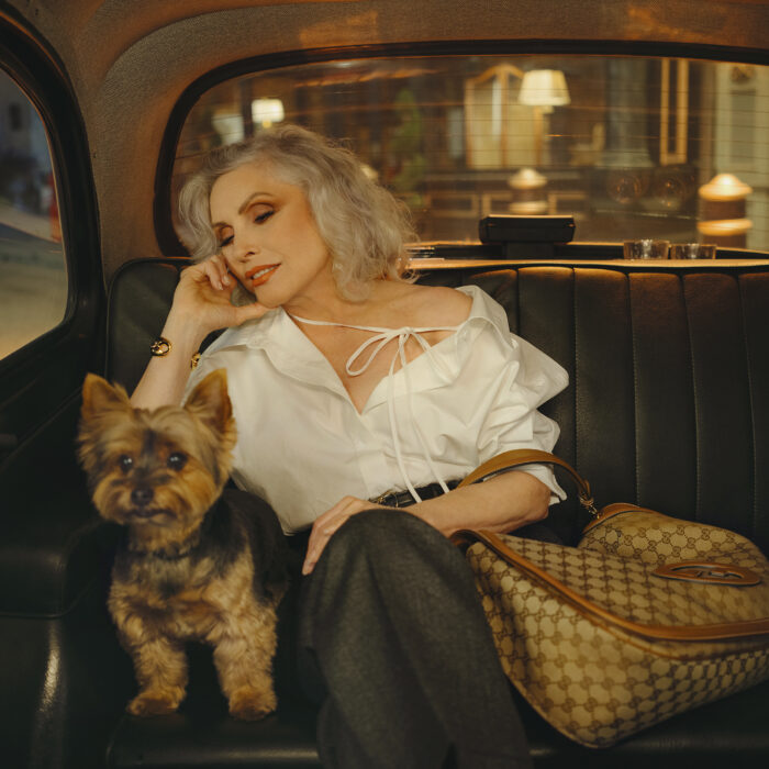 Debbie Harry Gucci Blondie borsa campagna We Will Always Have London