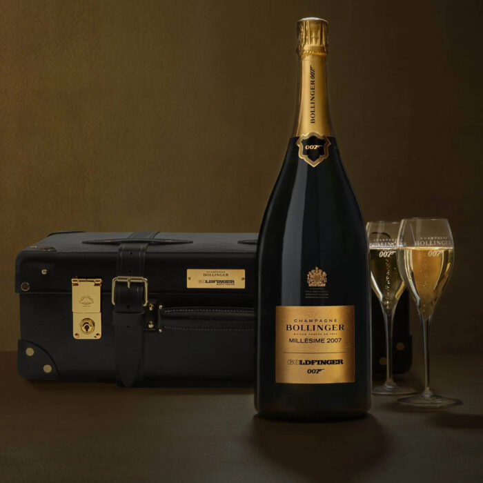 Bollinger champagne Goldfinger 007 James Bond