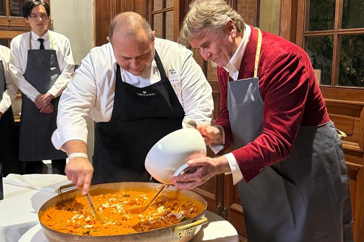 Brunello Cucinelli Bobo Cerea Da Vittorio Catering