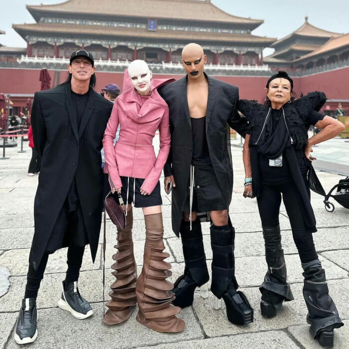 Dress Code Rick Owens Michele Lamy Cina Città Proibita