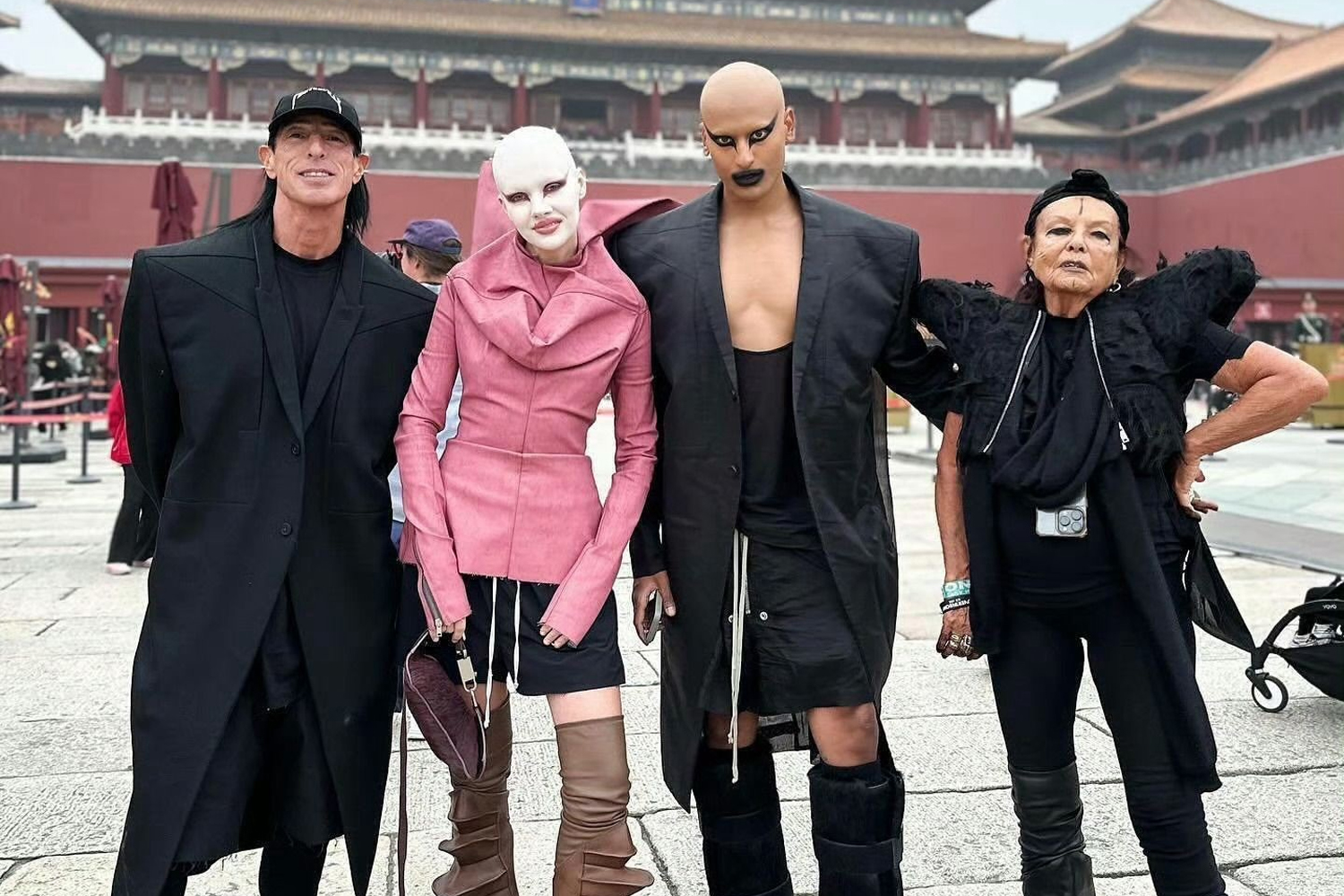 Dress Code Rick Owens Michele Lamy Cina Città Proibita