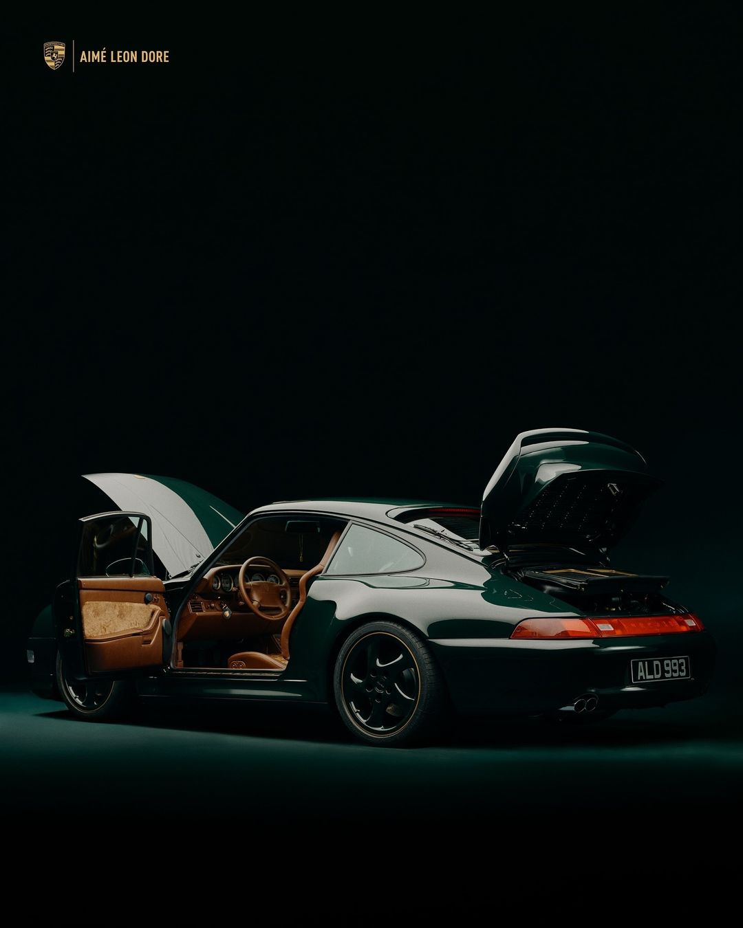 Aimé Leon Dore Porsche 993 Turbo collaborazione