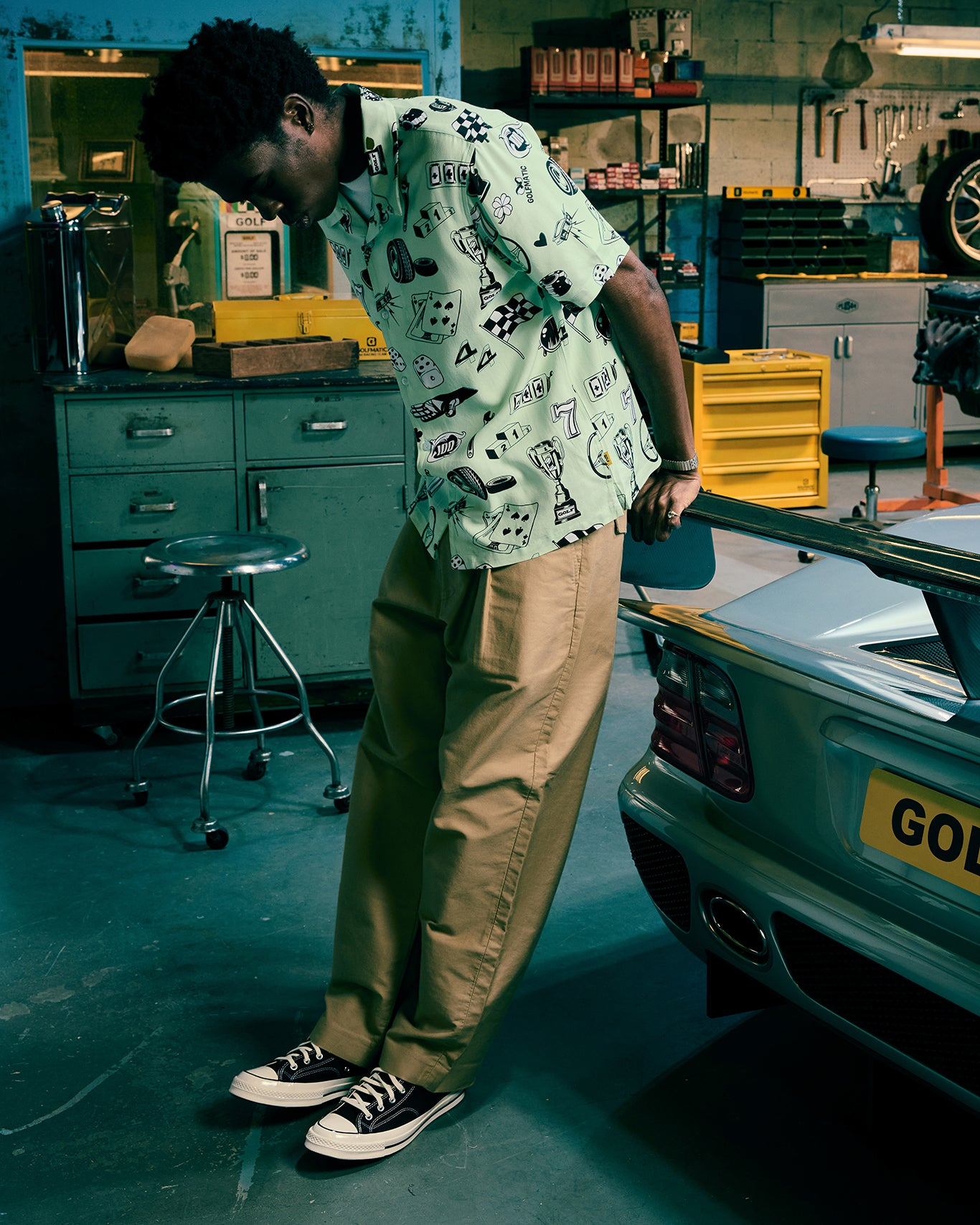 Lewis Hamilton Tyler, The Creator +44 Golf Wang collaborazione