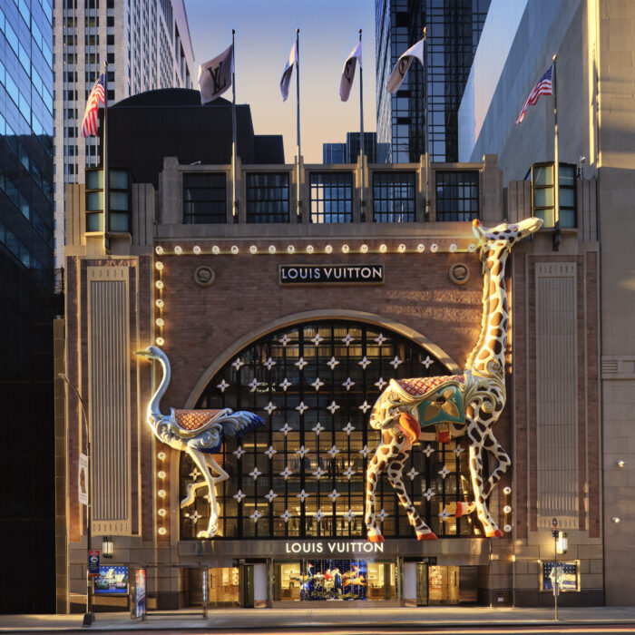 Louis Vuitton temporary store New York